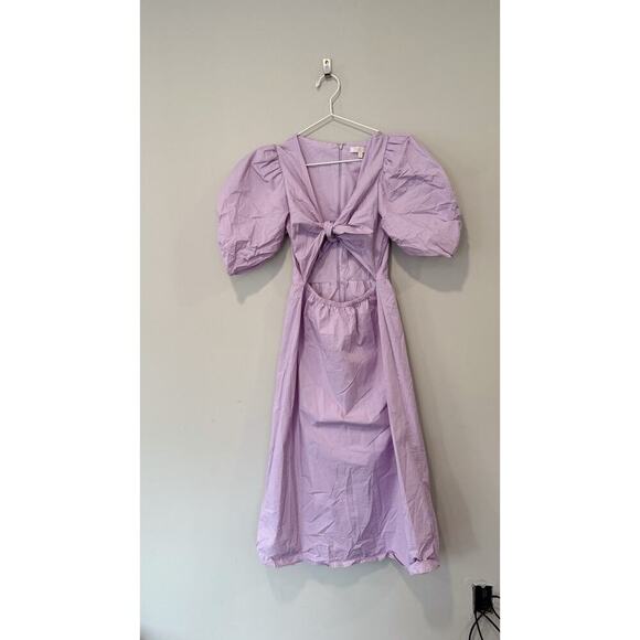 WAFY lavender cut-out dress, size Small perfect for summer 1789 - Picture 3 of 9